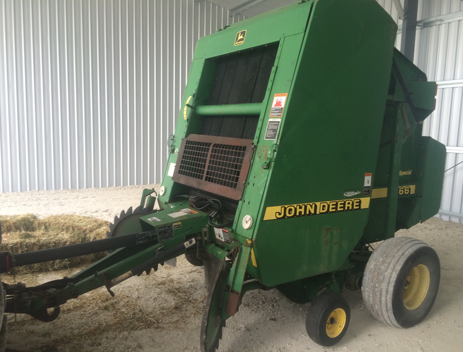 John Deere 466 Silage Special Round Baler For Sale Machinery